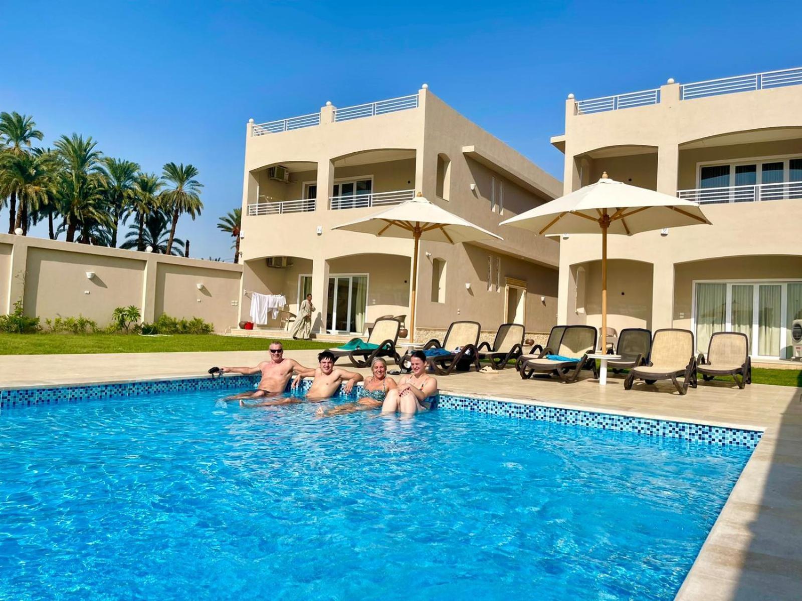 Royal Nile Villa - Pool View Apartment 1 Luxor Exterior photo