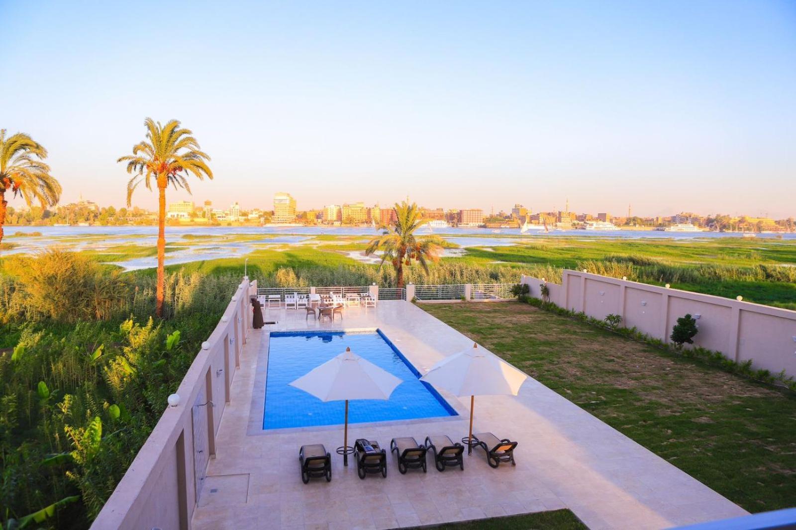 Royal Nile Villa - Pool View Apartment 1 Luxor Exterior photo